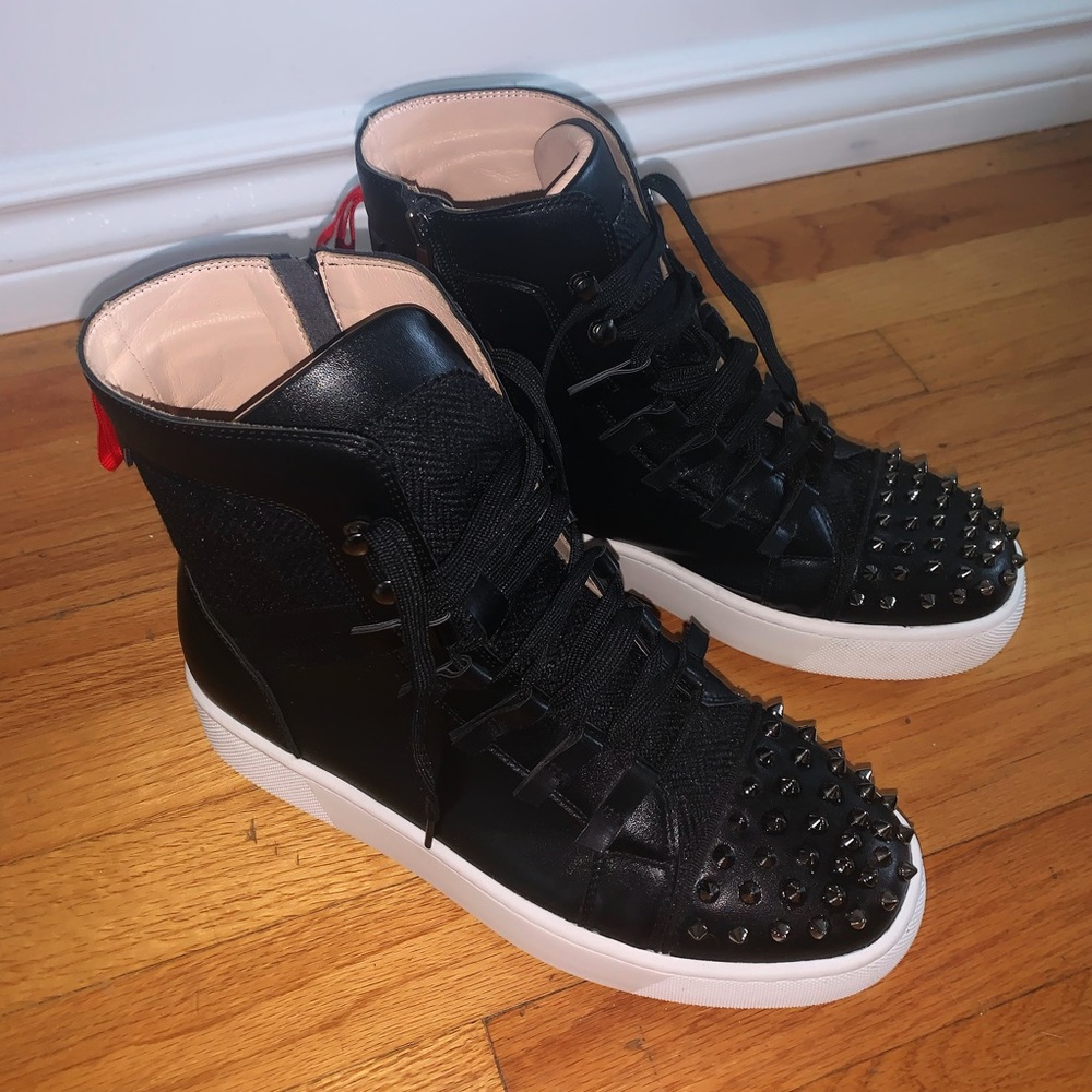 Christian LouBoutin Leather Trainers